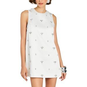 Retrofête Womens  Tylee Mini Dress, White